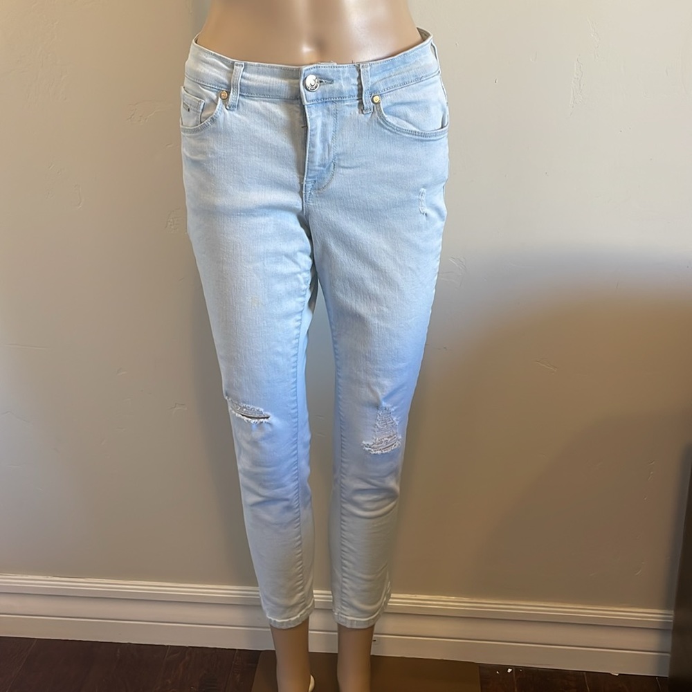 Nine West Gramercy Skinny Ankle Jeans size 4